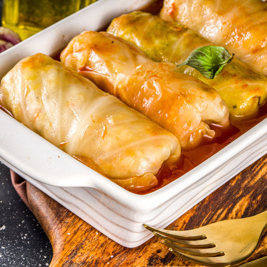 Traditional Greek Cabbage Rolls