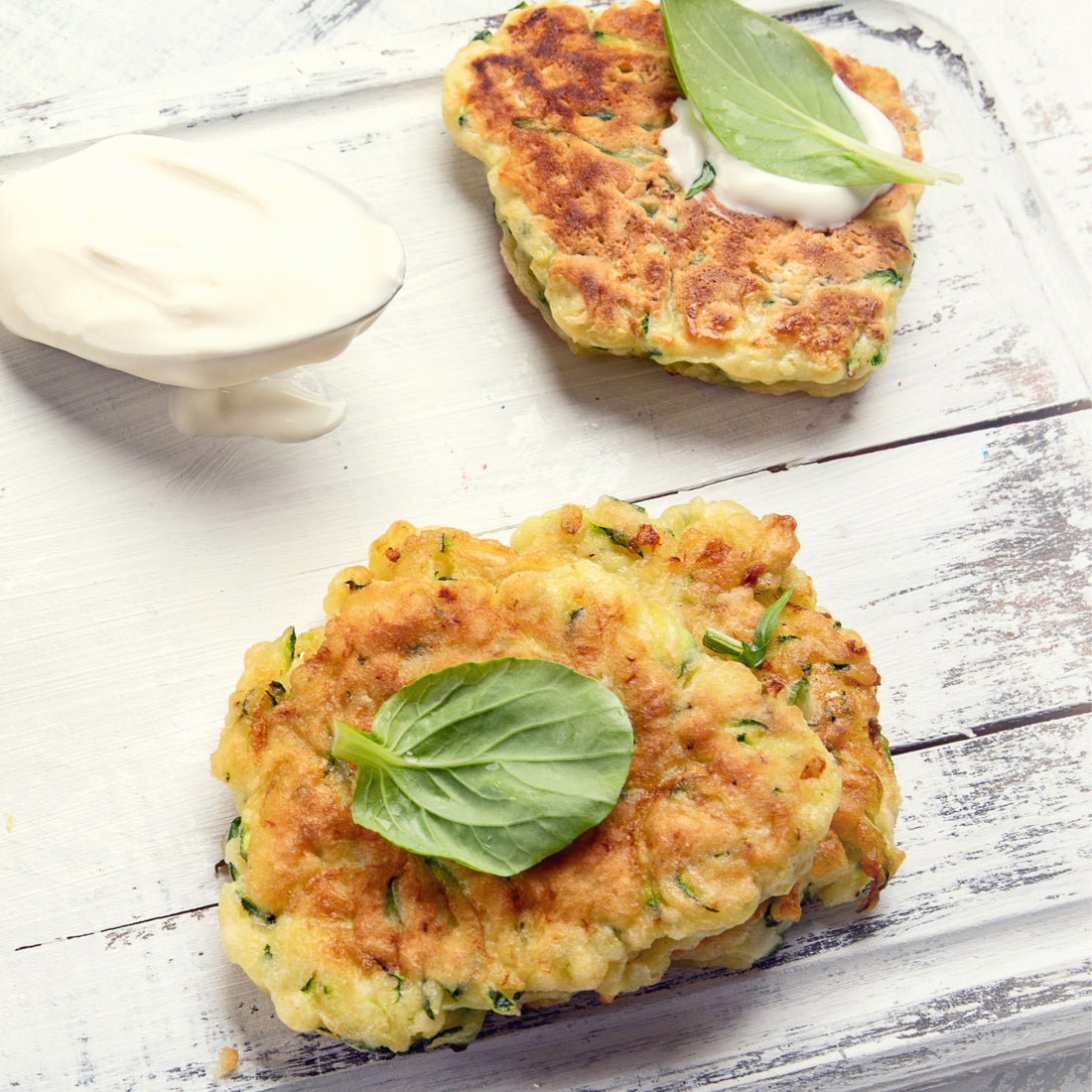 Crispy Zucchini Fritters Recipe - Rallis Olive Oil USA