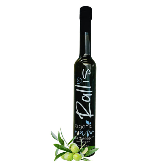 Rallis High Polyphenol Ice Pressed® Olive Oil - Premium Greek Olive Oil Bottle with Health Benefits and Freshness