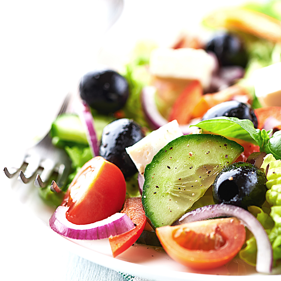 Greek Salad, Village Salad, Healthy Eating, Olive Oil, Greek Food