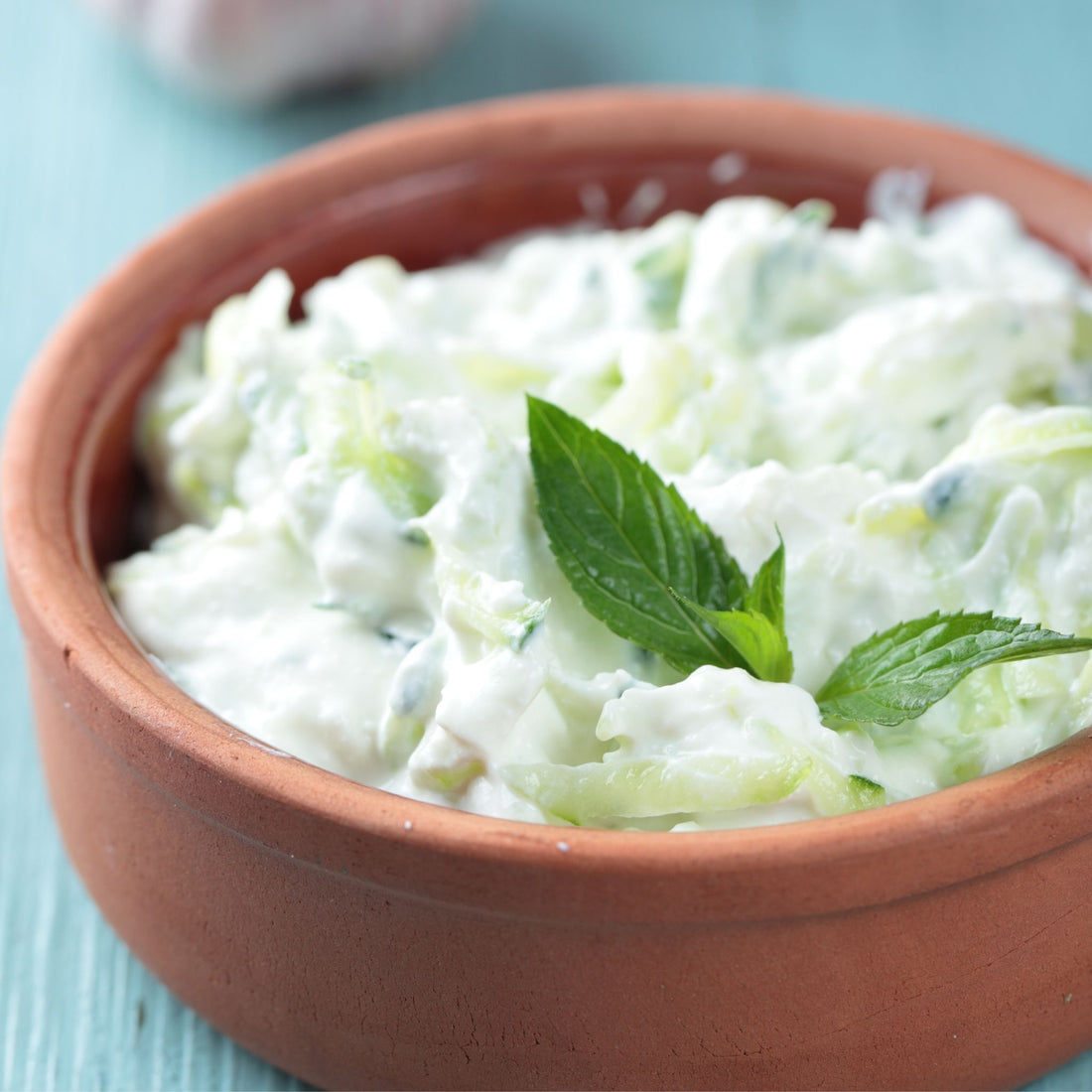 Authentic Greek Tzatziki made with Rallis Olive Oil