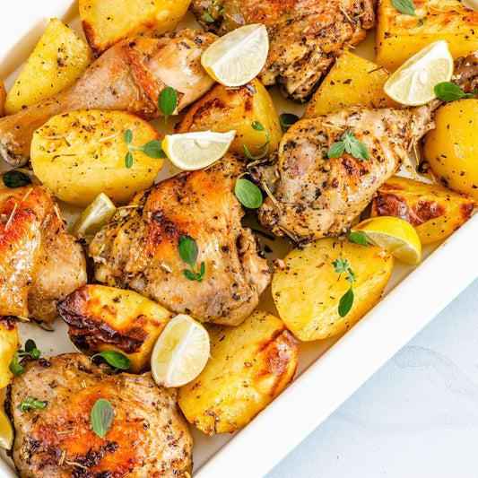 Greek Lemon Chicken - Rallis Olive Oil USA