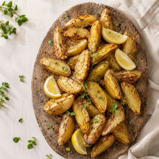 Greek Roasted Lemon Potatoes