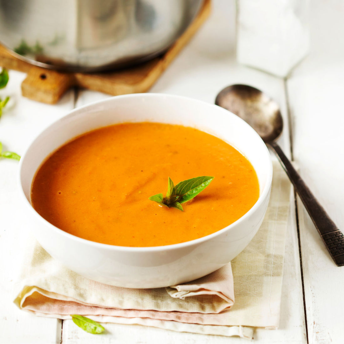 Heavenly Roasted Tomato Basil Soup Recipe - Rallis Olive Oil USA