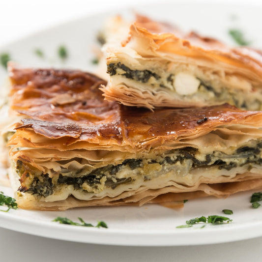 Spinach Pie Recipe from Rallis Olive Oil, Authentic Greek Recipe