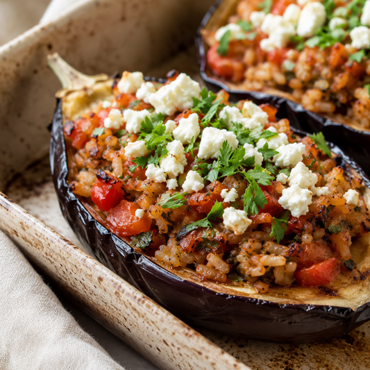Stuffed Eggplant 