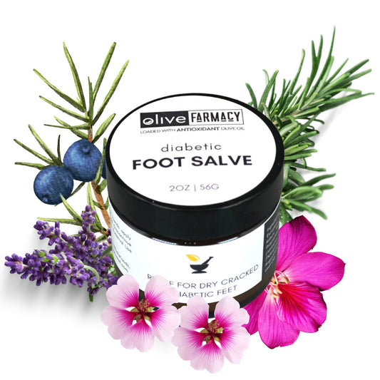 Cream for Diabetic Feet by Olive Farmacy Natural Skincare