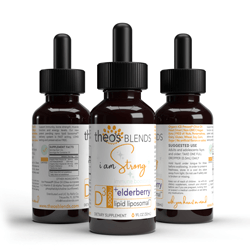 LIPOSOMAL Vitamin D3 + Elderberry Liquid - Rallis Olive Oil USA